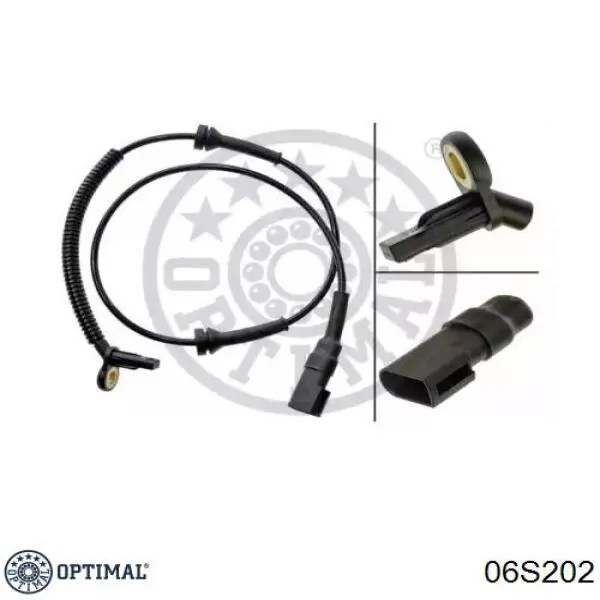 06S202 Optimal sensor abs delantero