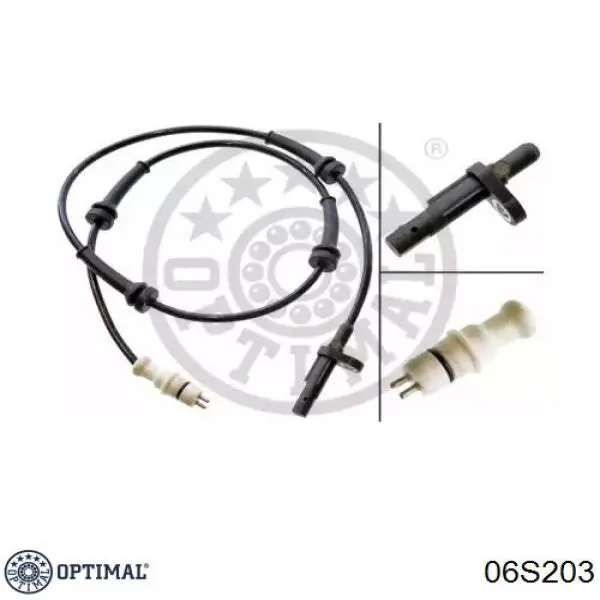 06-S203 Optimal sensor abs trasero