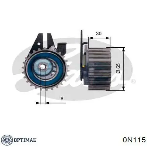 Rodillo, cadena de distribución Opel Vectra