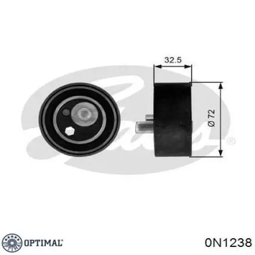 0-N1238 Optimal rodillo, cadena de distribución