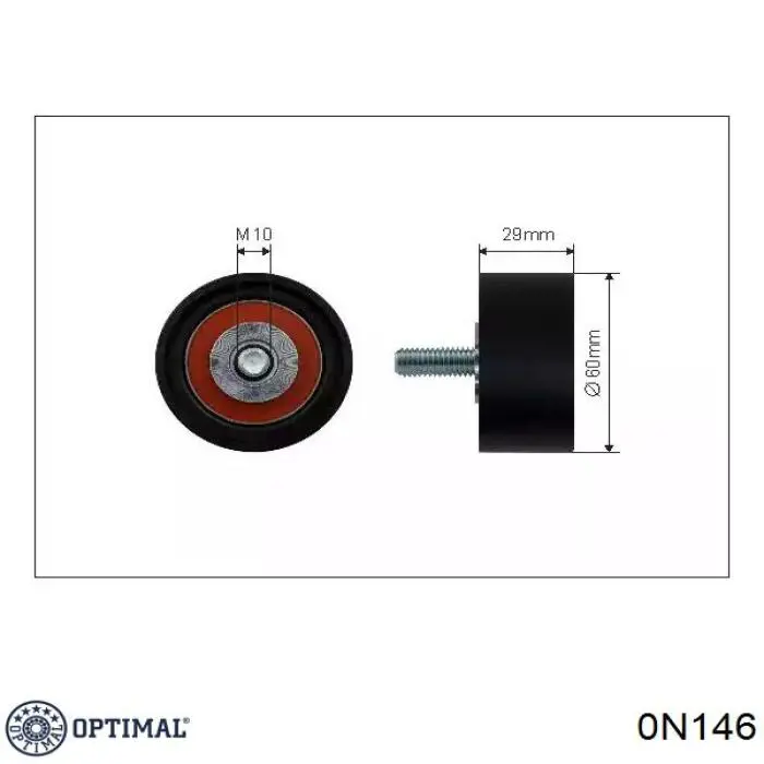 Polea correa distribución 7700875305 Renault (RVI)