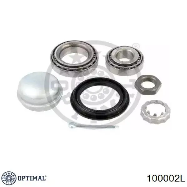 Cojinete de rueda trasero Volkswagen Jetta 2 19E, 1G2, 165, 167