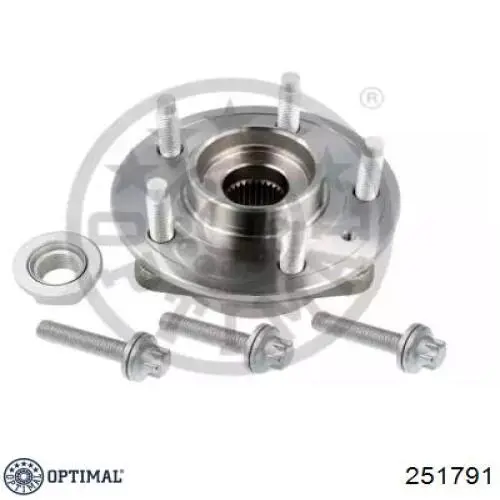 251791 Optimal cubo de rueda delantero