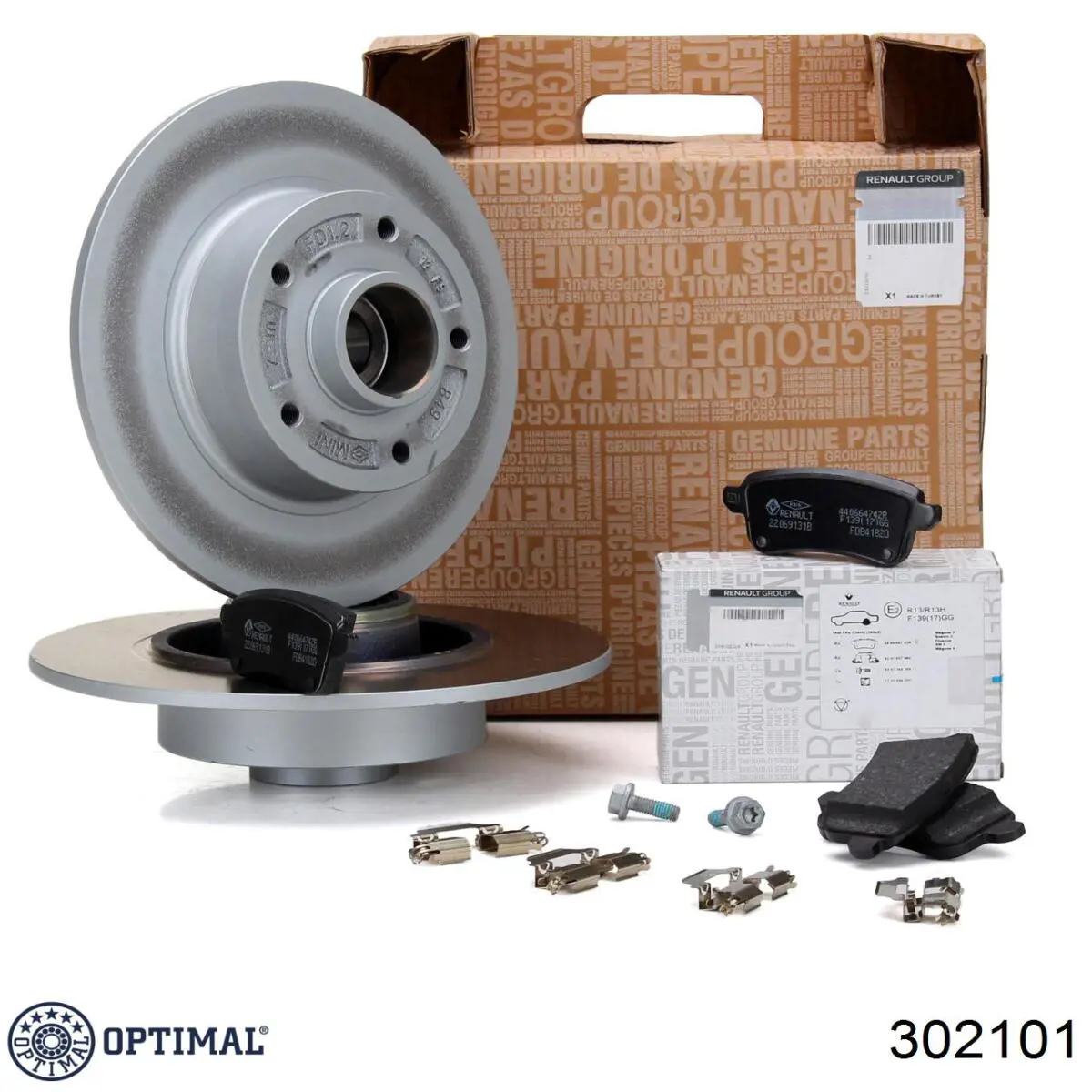 Cubo de rueda trasero Ford Fiesta CB1