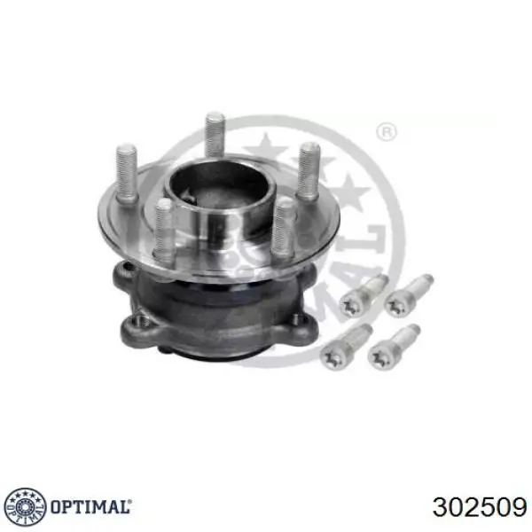 302509 Optimal Buje de rueda trasero