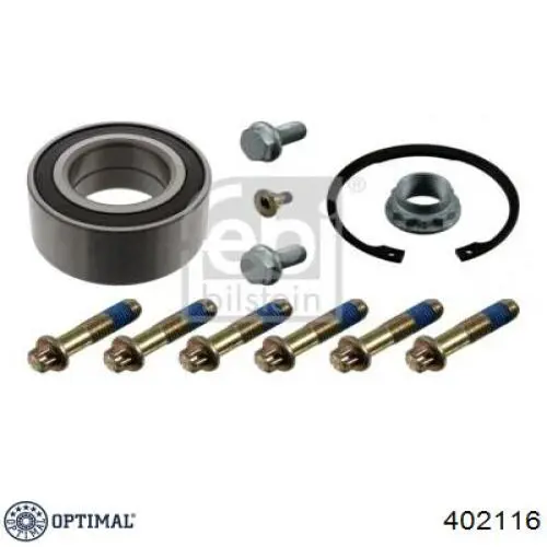 Cojinete de cubo delantero Optimal 402116 precio, desde 31,94 EUR
