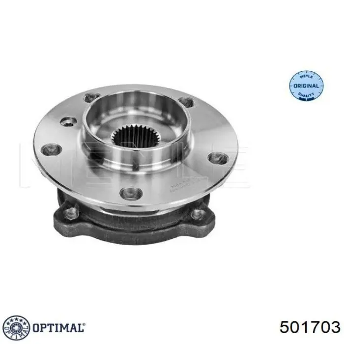 501703 Optimal cubo de rueda delantero