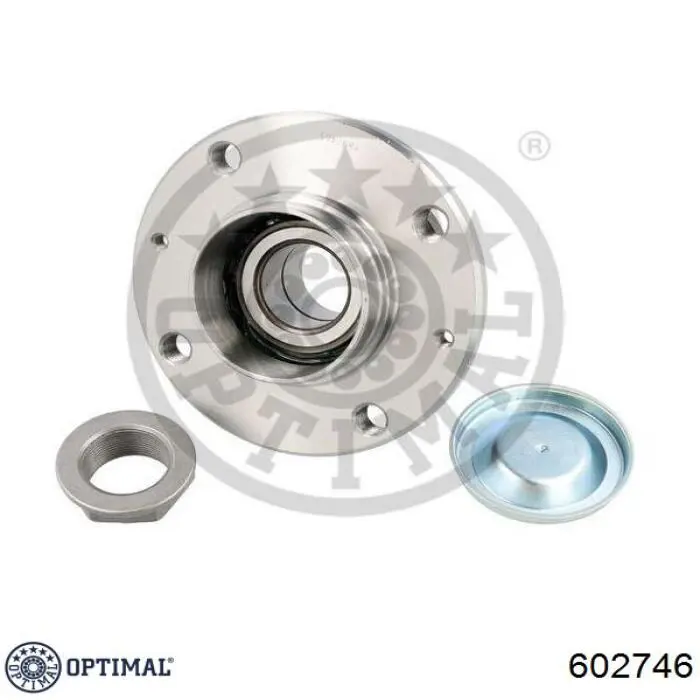 Cubo de rueda trasero Citroen Berlingo B9