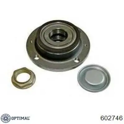 Cubo de rueda trasero Citroen Berlingo B9