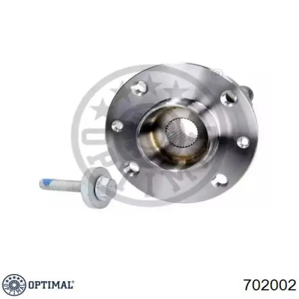 702002 Optimal cubo de rueda trasero