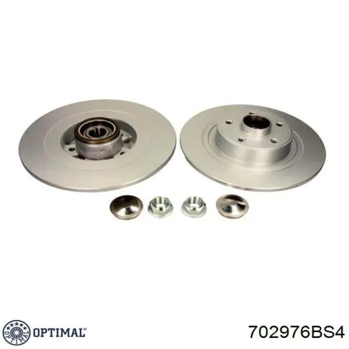 Disco de freno trasero Renault Espace 4 JK0