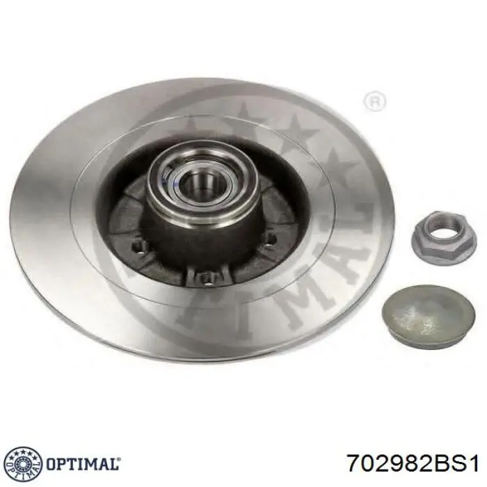 Disco de freno trasero Alfa Romeo 33 905