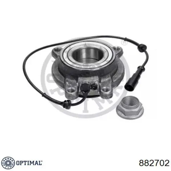882702 Optimal Buje de rueda trasero
