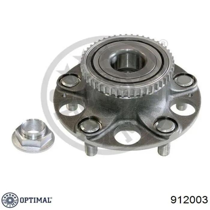 912003 Optimal cubo de rueda trasero