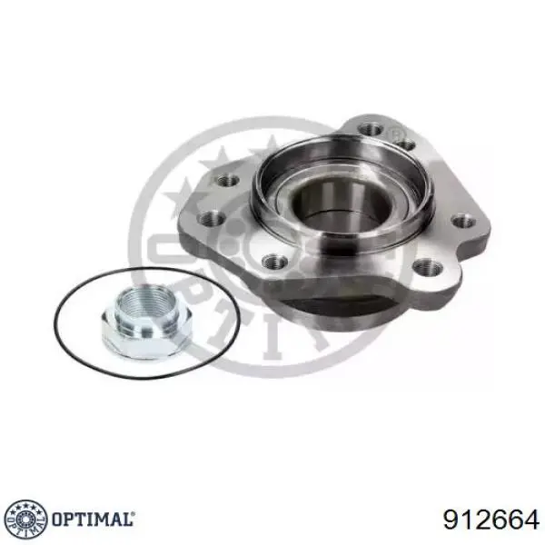 912664 Optimal cojinete de rueda trasero