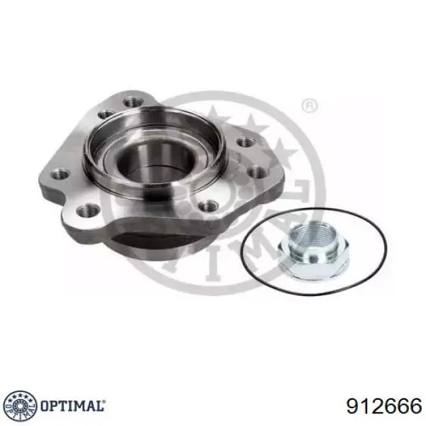 912666 Optimal cojinete de rueda trasero