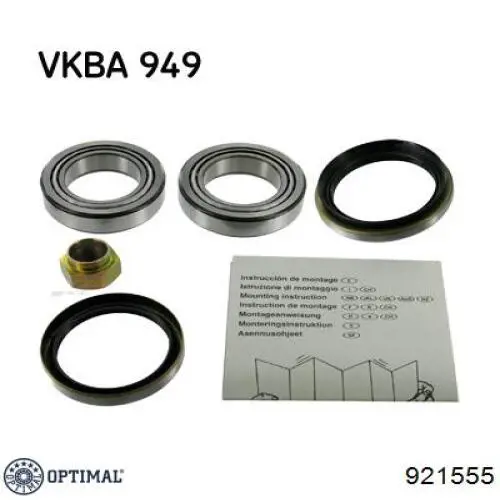 Cojinete de rueda delantero Optimal 921555 precio, desde 24,82 EUR