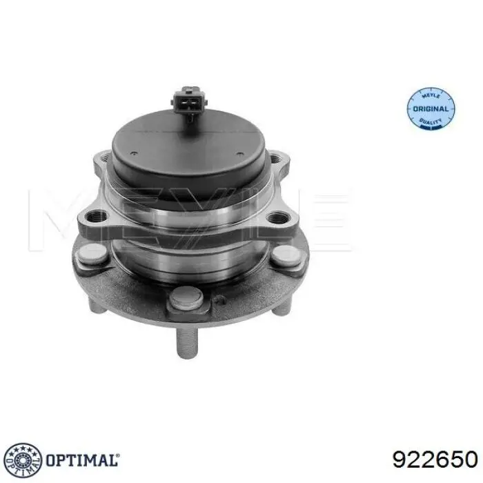 922650 Optimal cubo de rueda trasero