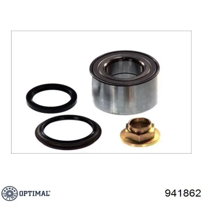 Cubo de rueda trasero 941862 Optimal