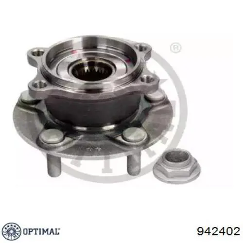 942402 Optimal cubo de rueda trasero