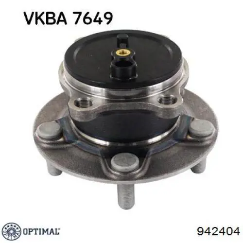 942404 Optimal cubo de rueda trasero