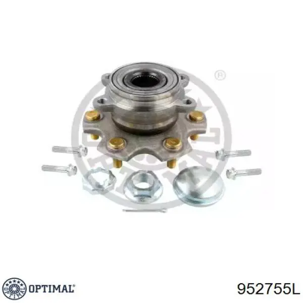 Comprar 952755L Optimal Cubo de rueda, Eje trasero