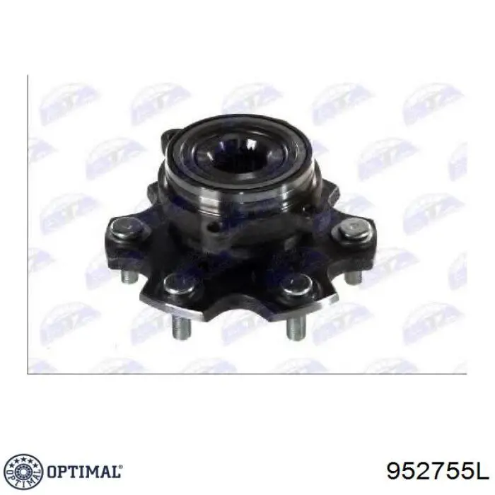 952755L Optimal Buje de rueda trasero