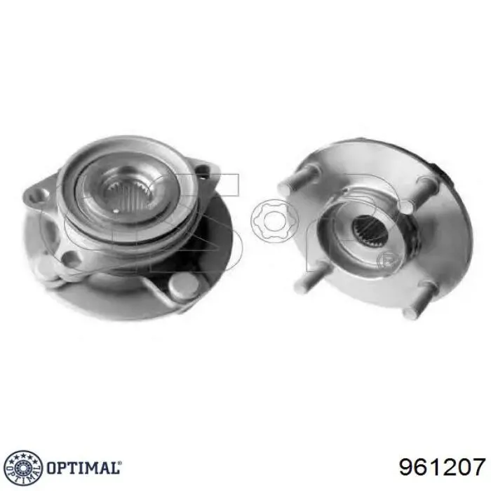 Buje de rueda delantero Optimal 961207 precio, desde 104,88 EUR