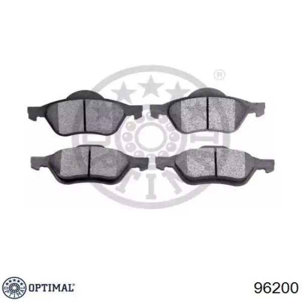 Pastillas de freno delanteras Renault Laguna 2 BG0, BG1