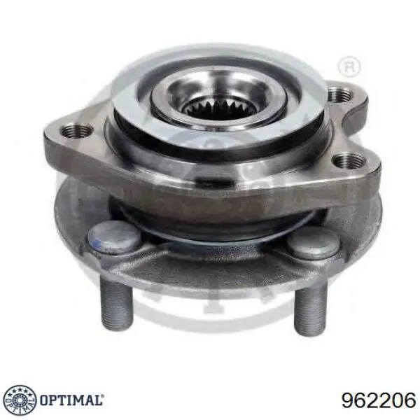 962206 Optimal cubo de rueda trasero