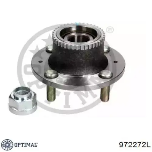 972272L Optimal cubo de rueda trasero