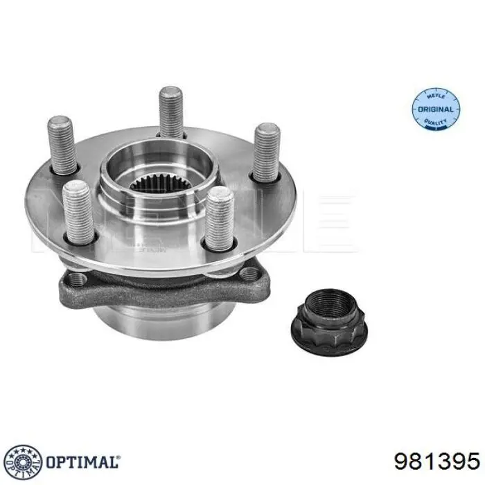 Cubo de rueda delantero Toyota Prius NHW20