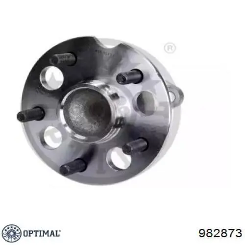 982873 Optimal cubo de rueda trasero