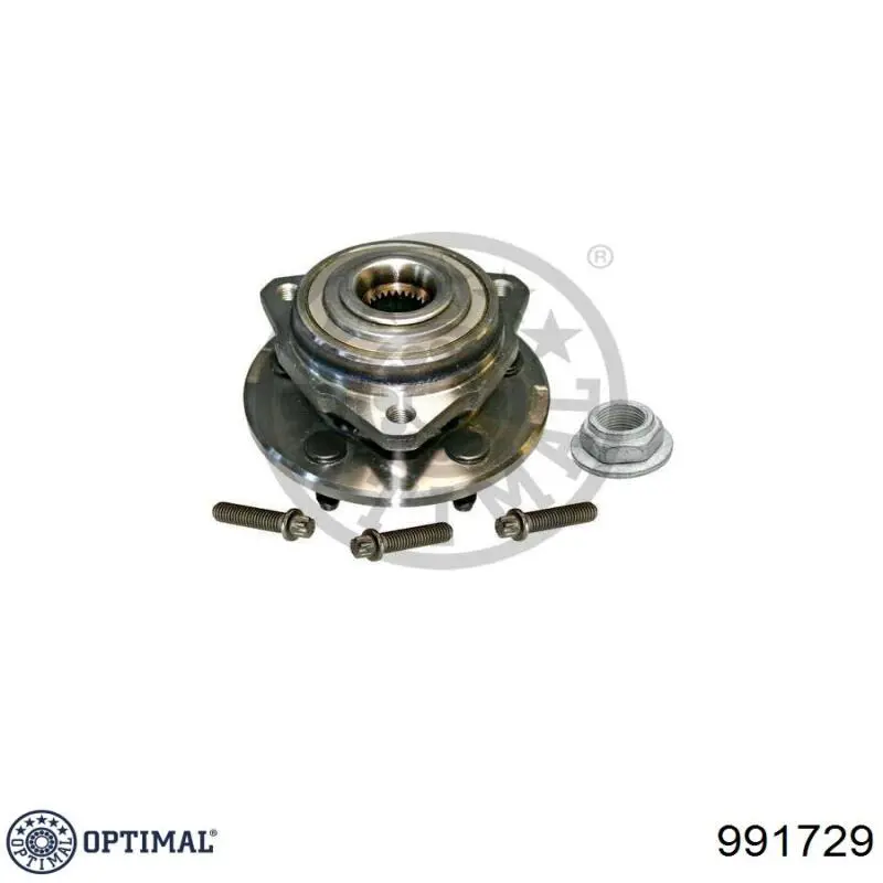 991729 Optimal cubo de rueda delantero