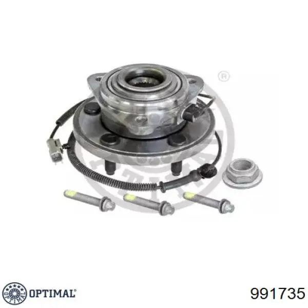 991735 Optimal cubo de rueda delantero