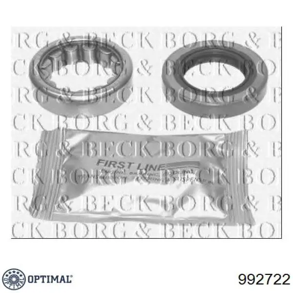 Comprar 992722 Optimal Cojinete del semieje trasero