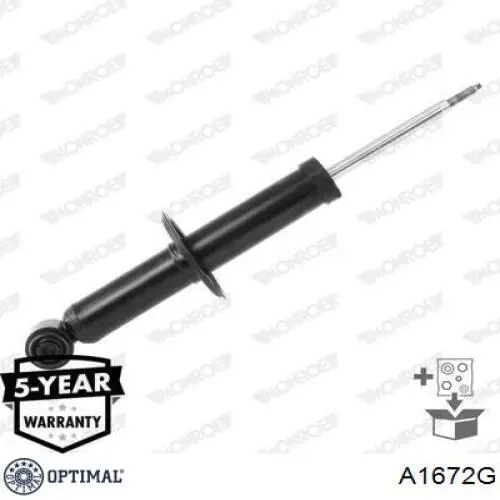 Amortiguadores traseros Optimal A1672G