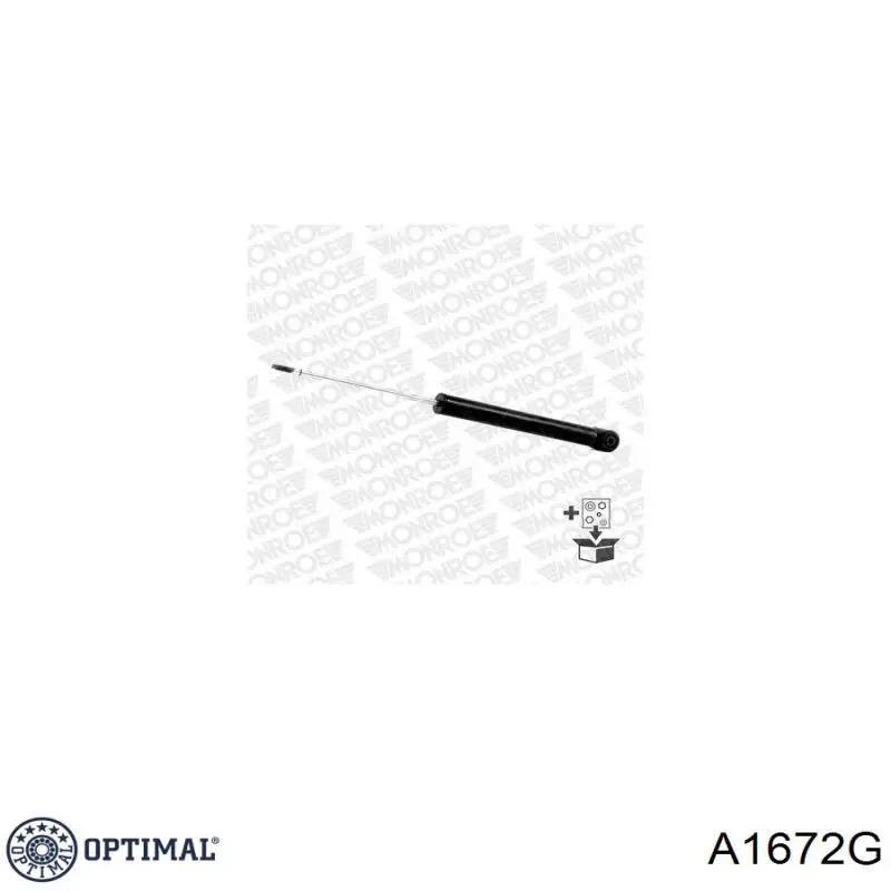 A1672G Optimal Amortiguadores posteriores