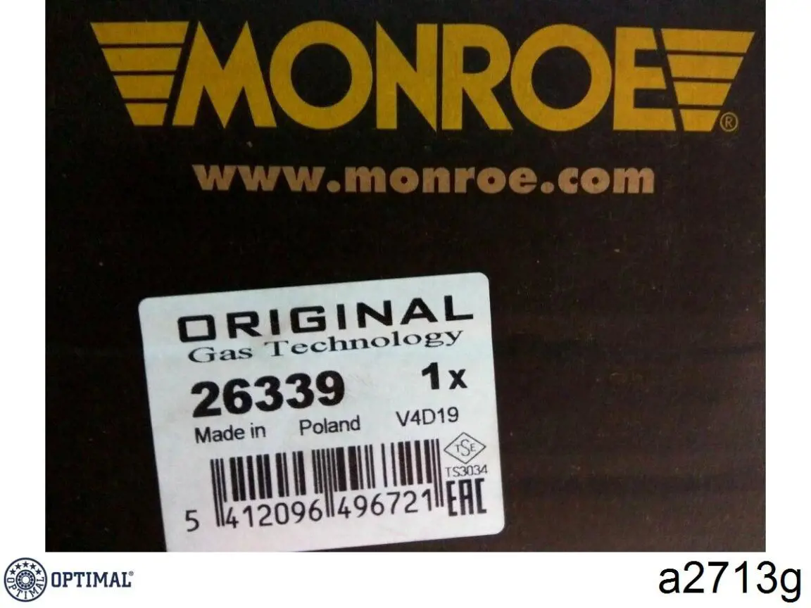 Amortiguador trasero Audi A6 4A5