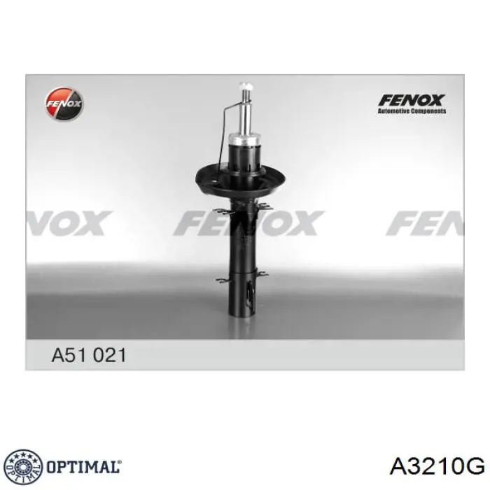 Amortiguador delantero Volkswagen Golf 4 1J1