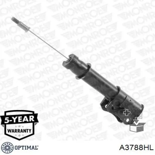 Amortiguador delantero izquierdo 634020 Kayaba