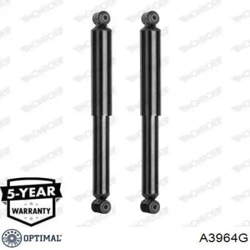 Amortiguador trasero 48531B4020 Toyota