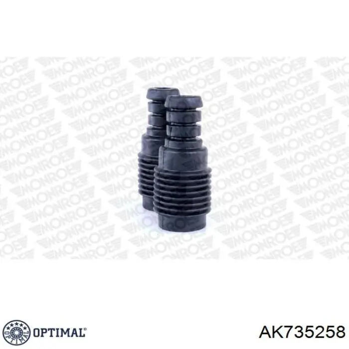 AK735258 Optimal tope de amortiguador delantero, suspensión + fuelle