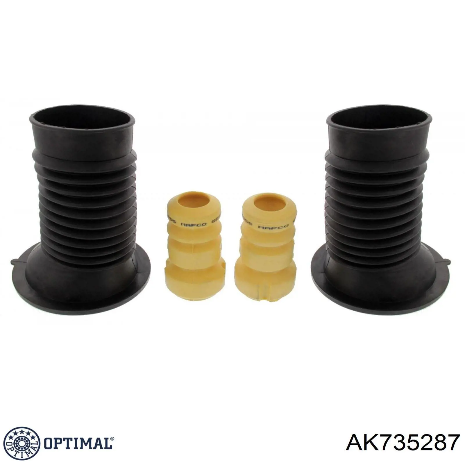 AK-735287 Optimal tope de amortiguador delantero, suspensión + fuelle