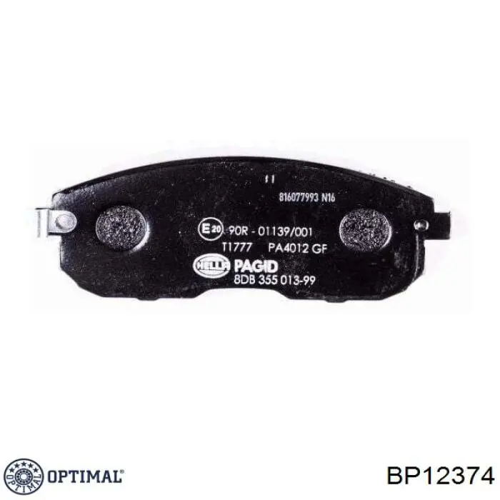 Pastillas de freno delanteras Nissan Tiida C11X