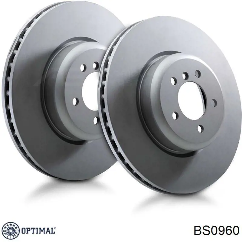 BS-0960 Optimal disco de freno delantero