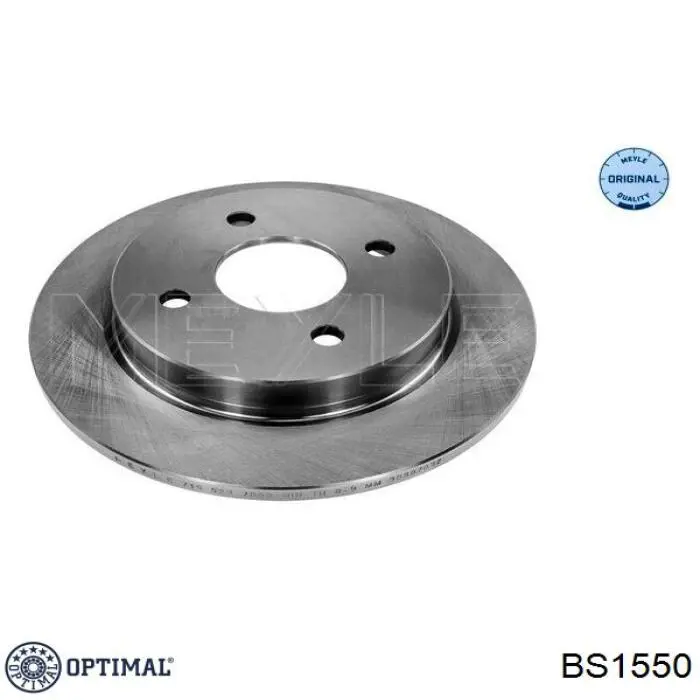 Disco de freno trasero Ford Sierra 1 GBC