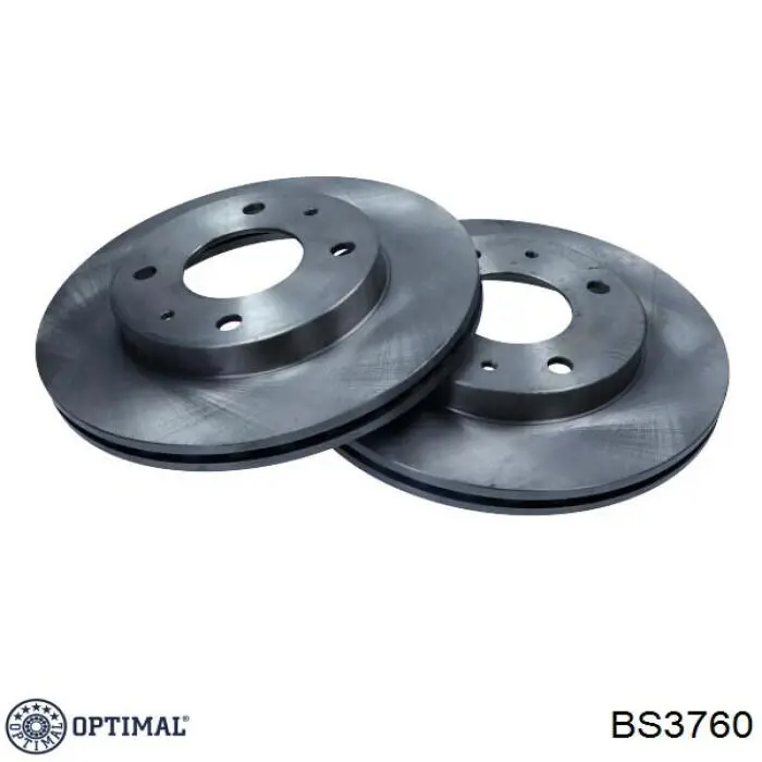 BS-3760 Optimal disco de freno delantero
