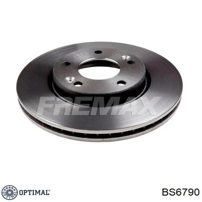 BS6790 Optimal disco de freno trasero