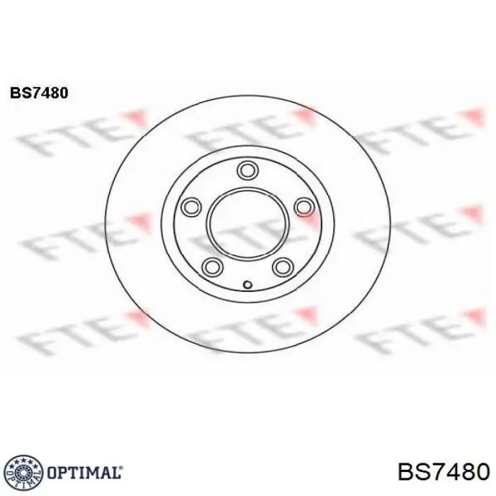 Freno de disco delantero Nissan Versa E12X